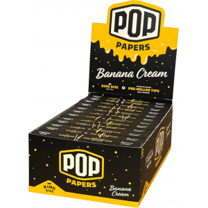 Pop Papers King Size With Flavored Tips - (Display of 24)